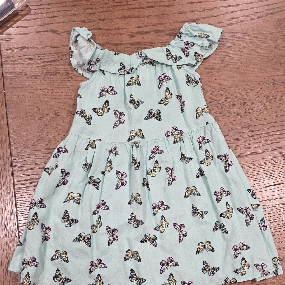 Jumping Beans Mint Green Butterfly Dress